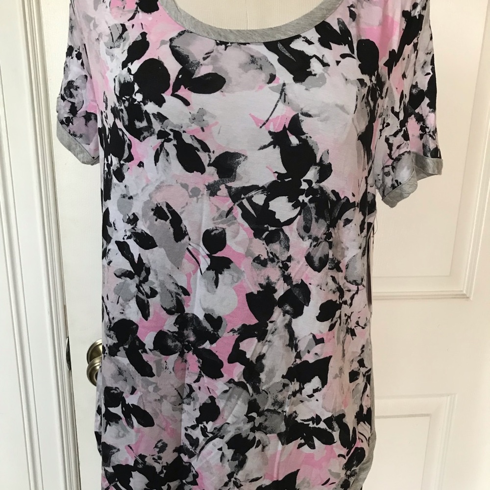 Pajamas pink, black and gray - Picture 2 of 12